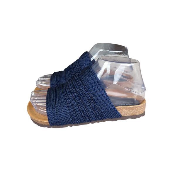 Spring Step Noelena Comfort Sandals Blue Stretchy EU 35 US Women's Size 5 - Picture 2 of 7